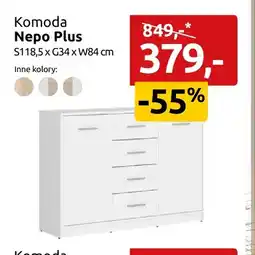 Black Red White Komoda Nepo Plus oferta