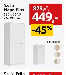 Black Red White Szafa Nepo Plus oferta