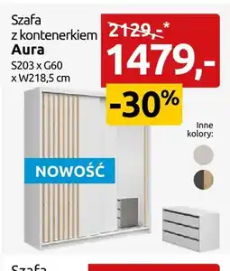Black Red White Szafa z kontenerkiem Aura oferta