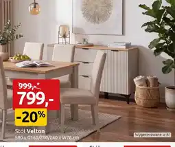 Black Red White Stół Velton oferta