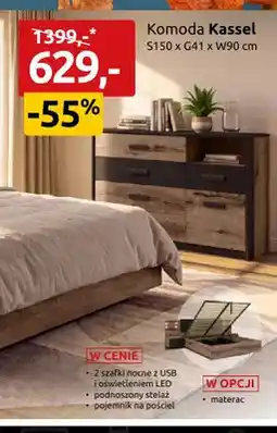 Black Red White Komoda Kassel Black Red White oferta