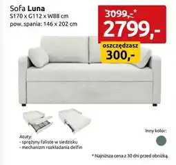 Black Red White Sofa Luna oferta
