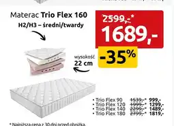 Black Red White Materac Trio Flex 160 oferta