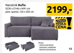 Black Red White Narożnik Rufio oferta