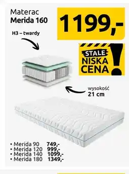 Black Red White Materac Merida 160 oferta