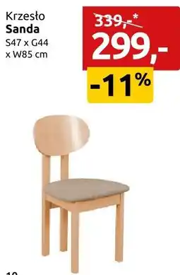 Black Red White Krzesło Sanda oferta