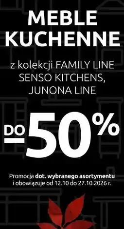 Black Red White Meble kuchenne z kolekcji Family Line, Senso Kitchens, Junona Line do -50% oferta