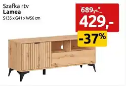 Black Red White Szafka rtv Lamea S135 x G41 x W56 cm oferta