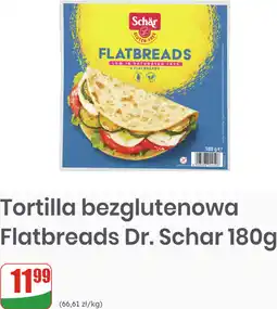 Dino Tortilla bezglutenowa Flatbreads Dr. Schar oferta