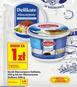 Biedronka Serek mascarpone Delikate oferta