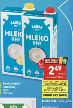Delikatesy Centrum Kanka Mleko UHT oferta