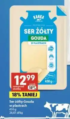 Delikatesy Centrum Ser zołty Gouda w plastrach oferta