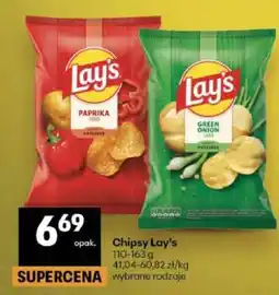 Delikatesy Centrum Chipsy Lay’s oferta