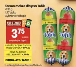 Delikatesy Centrum Karma mokra dla psa Tofik oferta