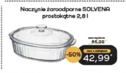 Delikatesy Centrum Naczynie żaroodporne SOLVENA prostokątne 2,8 l oferta