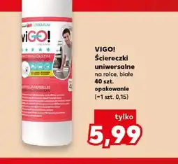 Kaufland Ściereczki uniwersalne na rolce białe ViGO! oferta
