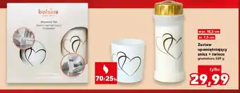 Kaufland Zestaw upamiętniający znicz + świeca Bolsius oferta