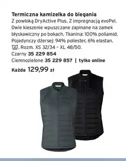 Tchibo Termiczna kamizelka do biegania oferta