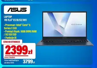 Laptop Vb 15,6 C5 16/512 W11 Asus
