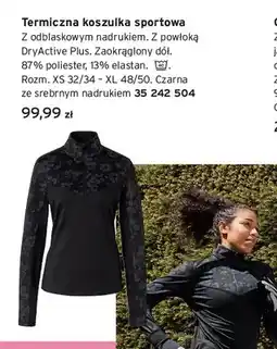 Tchibo Termiczna koszulka sportowa oferta