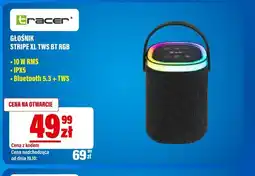 RTV EURO AGD Głośnik Stripe Xl Tws Bt RGB Tracer oferta