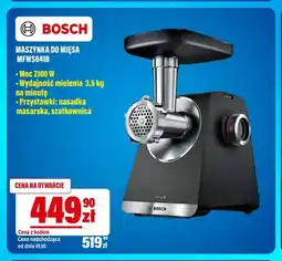 RTV EURO AGD Maszynka do mięsa MFWS641B Bosch oferta