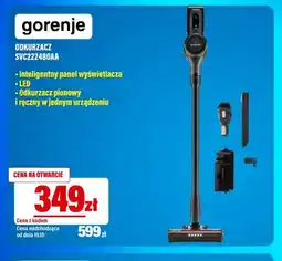 RTV EURO AGD Odkurzacz pionowy SVC222480AA Gorenje oferta