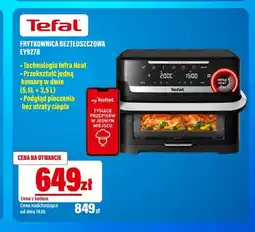 RTV EURO AGD Frytkownica beztłuszczowa EY9278 Tefal oferta