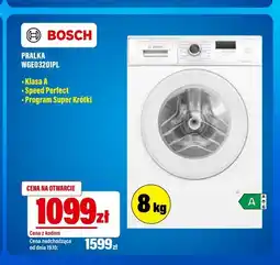 RTV EURO AGD Pralka WGE03201PL Bosch oferta