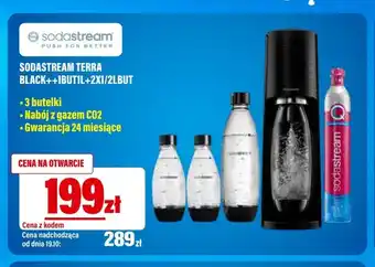 Saturator SodaStream Terra Black
