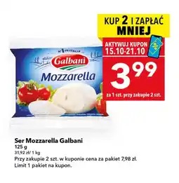 Lewiatan Ser mozzarella Galbani oferta