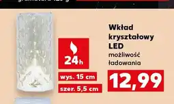 Kaufland Wkład kryształowy LED możliwość ładowania oferta