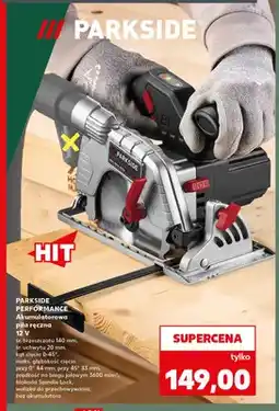 Kaufland Akumulatorowa piła ręczna Parkside Performance oferta