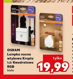 Kaufland Lampka nocna wtykowa Kropla RGB biała Osram oferta