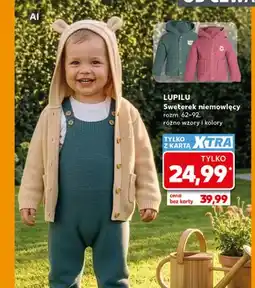 Kaufland Sweterek niemowlęcy rozm. 62-92 Lupilu oferta