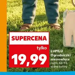 Kaufland Ogrodniczki niemowlęce rozm. 62-92 Lupilu oferta