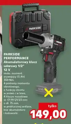 Kaufland Akumulatorowy klucz udarowy 1/2 Parkside Performance oferta