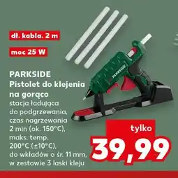 Kaufland Pistolet do klejenia na gorąco Parkside oferta