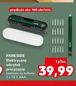 Kaufland Elektryczny wkrętak precyzyjny Parkside oferta