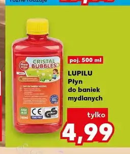 Kaufland Płyn do baniek mydlanych Lupilu oferta