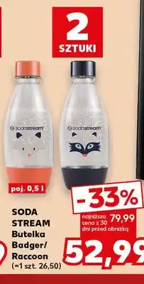 Kaufland Butelka SodaStream Badger 2-pak oferta