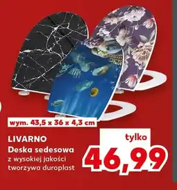 Kaufland Deska sedesowa z wysokiej jakości tworzywa duroplast Livarno oferta