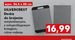 Kaufland Deska do krojenia antybakteryjna z antypoślizgowym brzegiem Silvercrest oferta