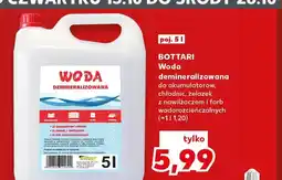Kaufland Woda demineralizowana Bottari oferta