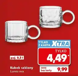 Kaufland Kubek szklany Lumio oferta