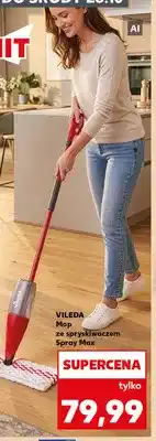 Kaufland Mop ze spryskiwaczem Spray Max Vileda oferta