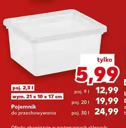 Kaufland Pojemnik do przechowywania oferta