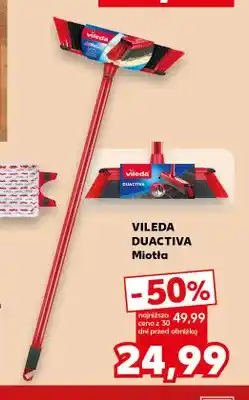 Kaufland Miotła Duactiva Vileda oferta