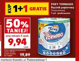 Kaufland Ręcznik papierowy 3-warstwowy Foxy Tornado oferta