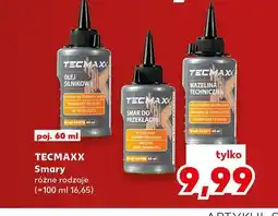 Kaufland Olej silnikowy Tecmaxx oferta
